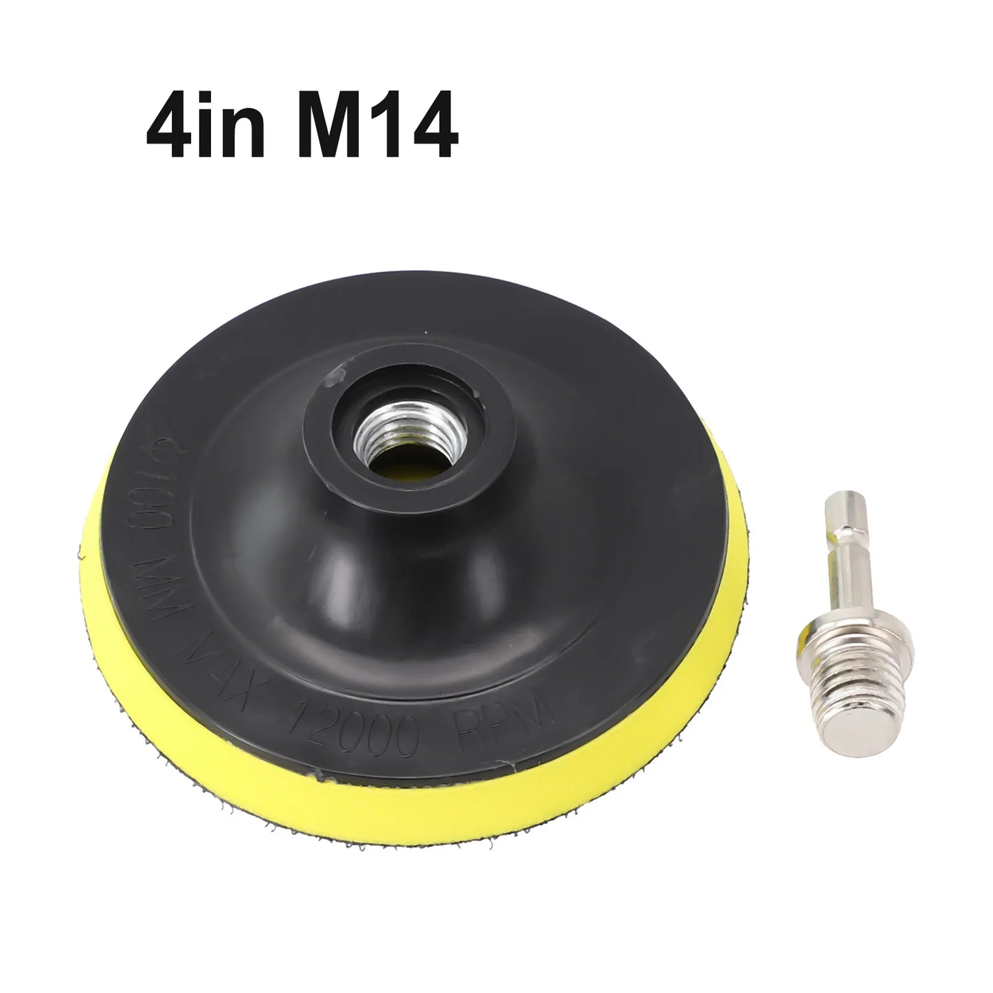 Polishing Disc 3- Self-adhesive Grinder Hex Shank Polyurethane Metal
