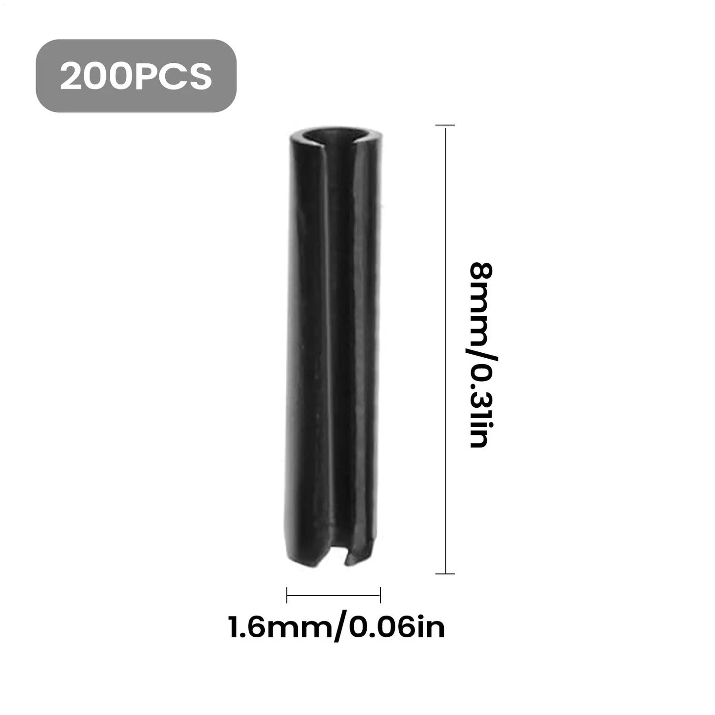 200pcs 1.6x8mm Flip Remote Key Blade Fixed Pins | KD Xhorse