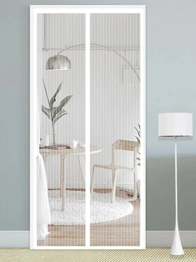Mosquito Net Mosquito Net for Window Curtain Flipper Zero Magnetic Door Net Insect Screen Ecoflow Curtains Cover Home Garden Peaceful Pleasures Health and Wellness Green 80x210cm