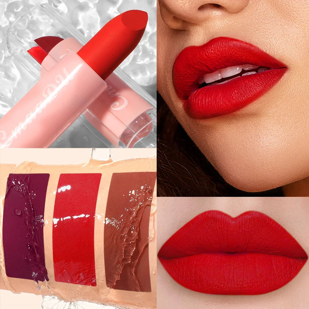 Cmaadu Velvet Matte Lipstick – Waterproof Long-Lasting Lip Gloss