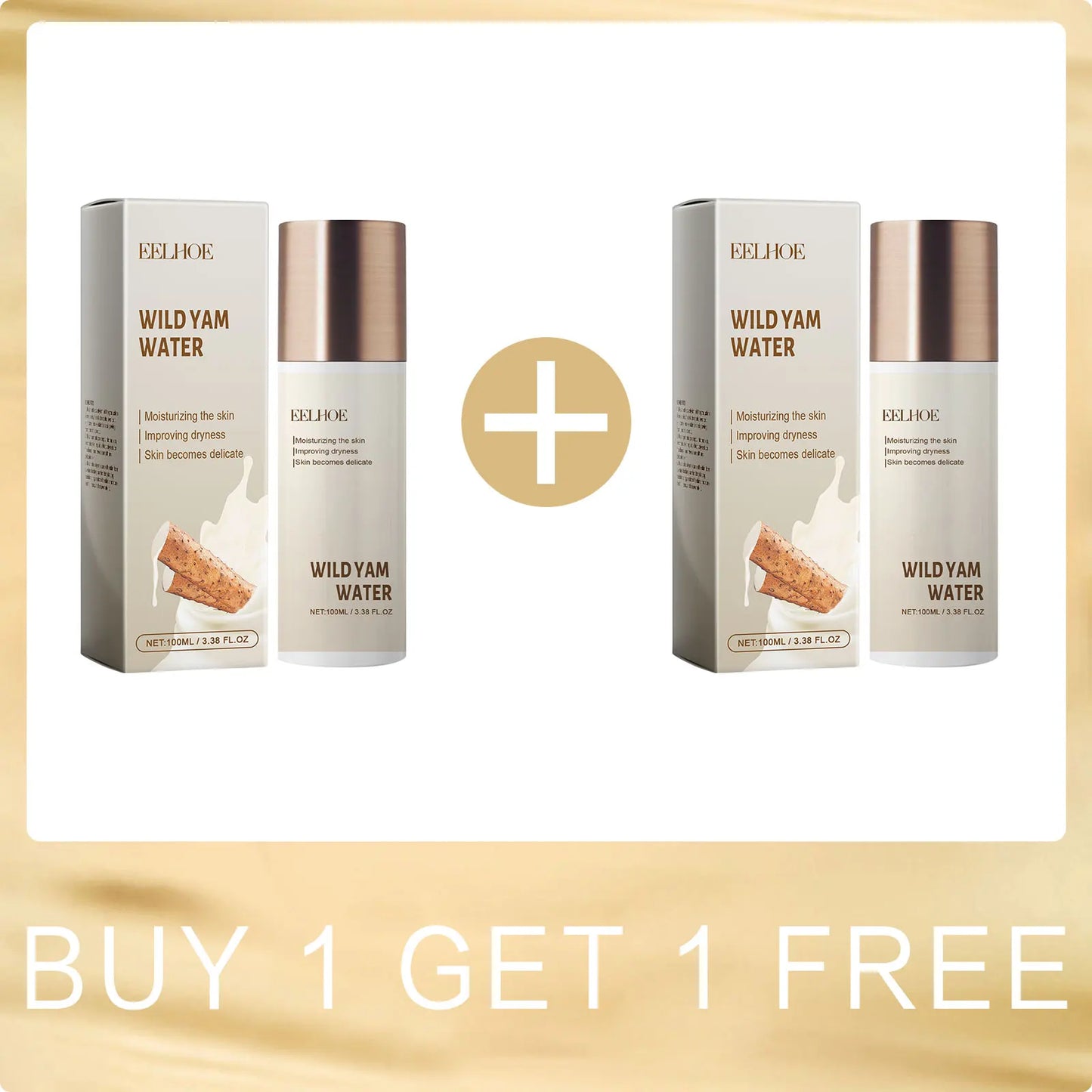 EELHOE Wild Yam Face Cream – Hydrating, Firming & Brightening Set