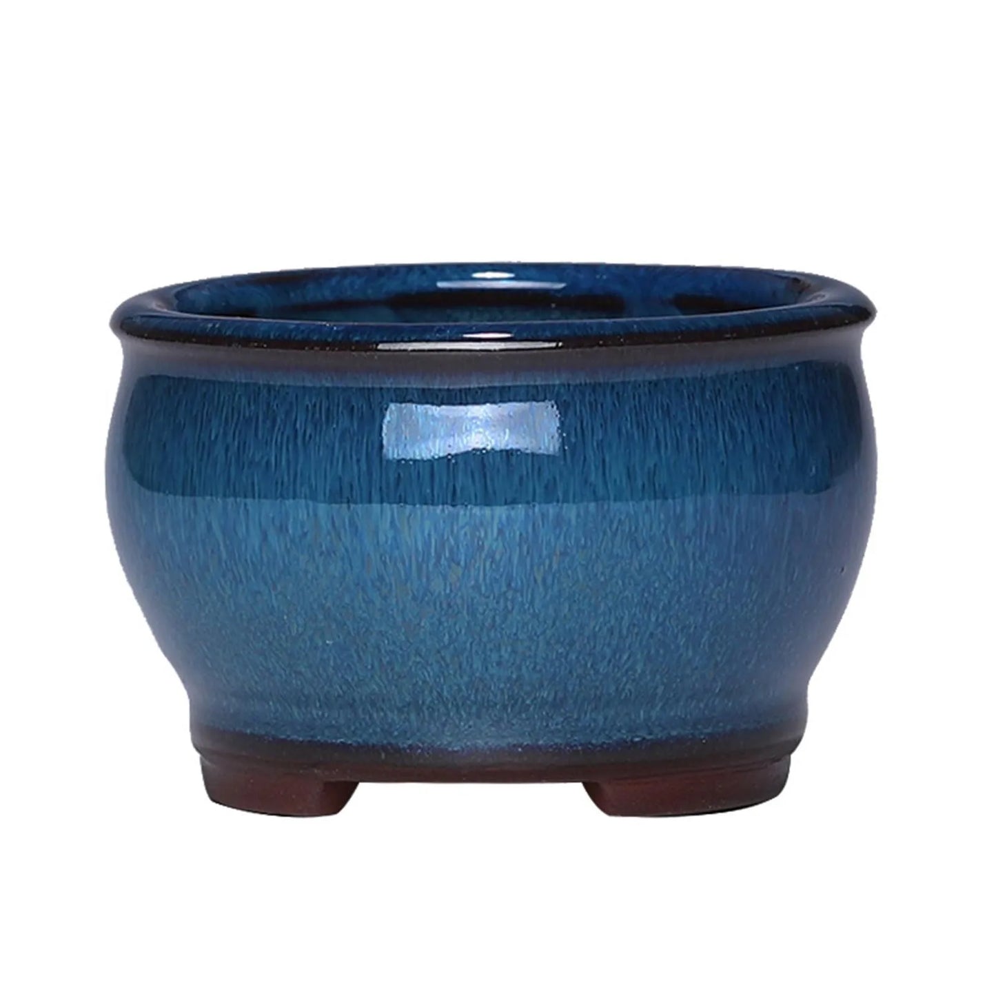Ceramic Garden Planter Pots Ceramic Plant Pots with Drainage Holes for Indoor Flowers Cactus Herbs Aloes Peaceful Pleasures Health and Wellness A with packaging