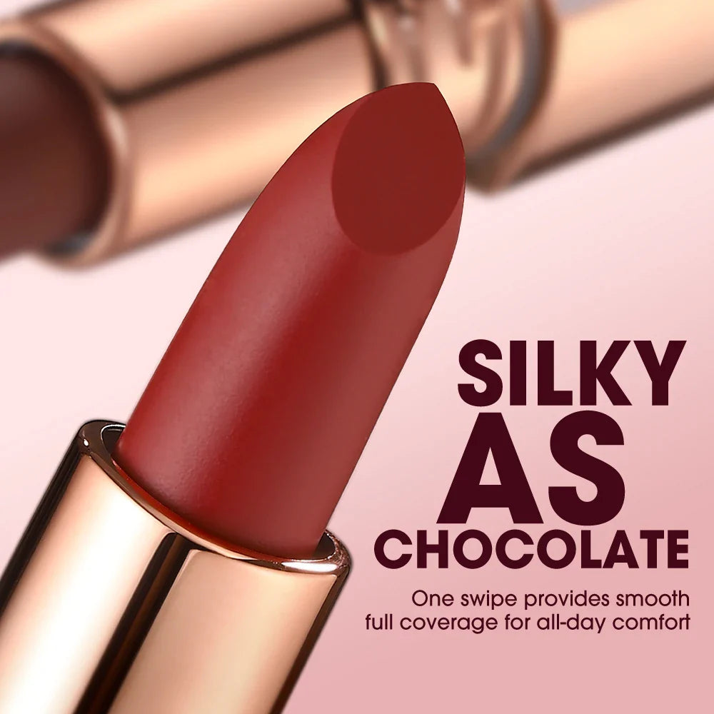 O.TWO.O 8-Piece Matte Lipstick Set – Waterproof & Long-Lasting