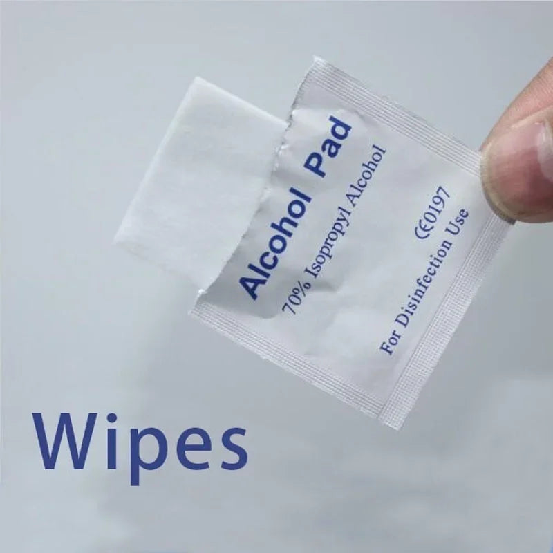 100pcs 70% Isopropyl Alcohol Prep Pads | Disinfectant Swabs