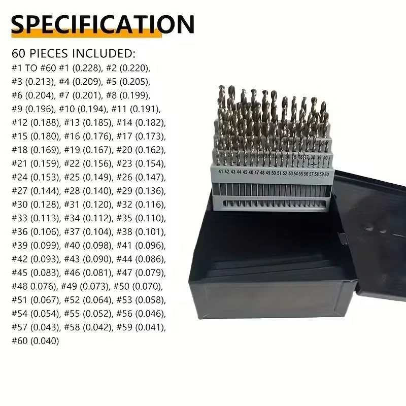 Drill Cobalt Carbide Bit Straight Handle Twist High-speed Steel