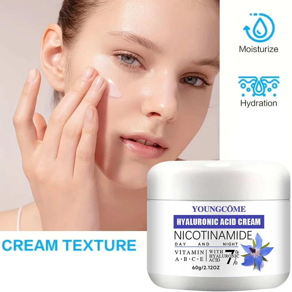 YOUNGCOME Hyaluronic Acid Face Cream – Daily Firming Moisturizer