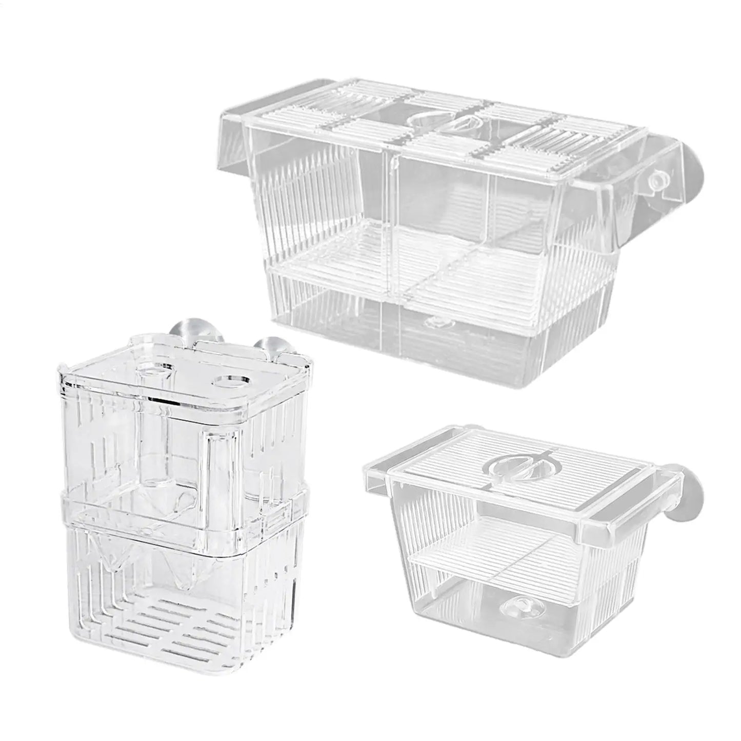 Fish Breeder Box – Clear Acrylic Betta & Fry Isolation Tank