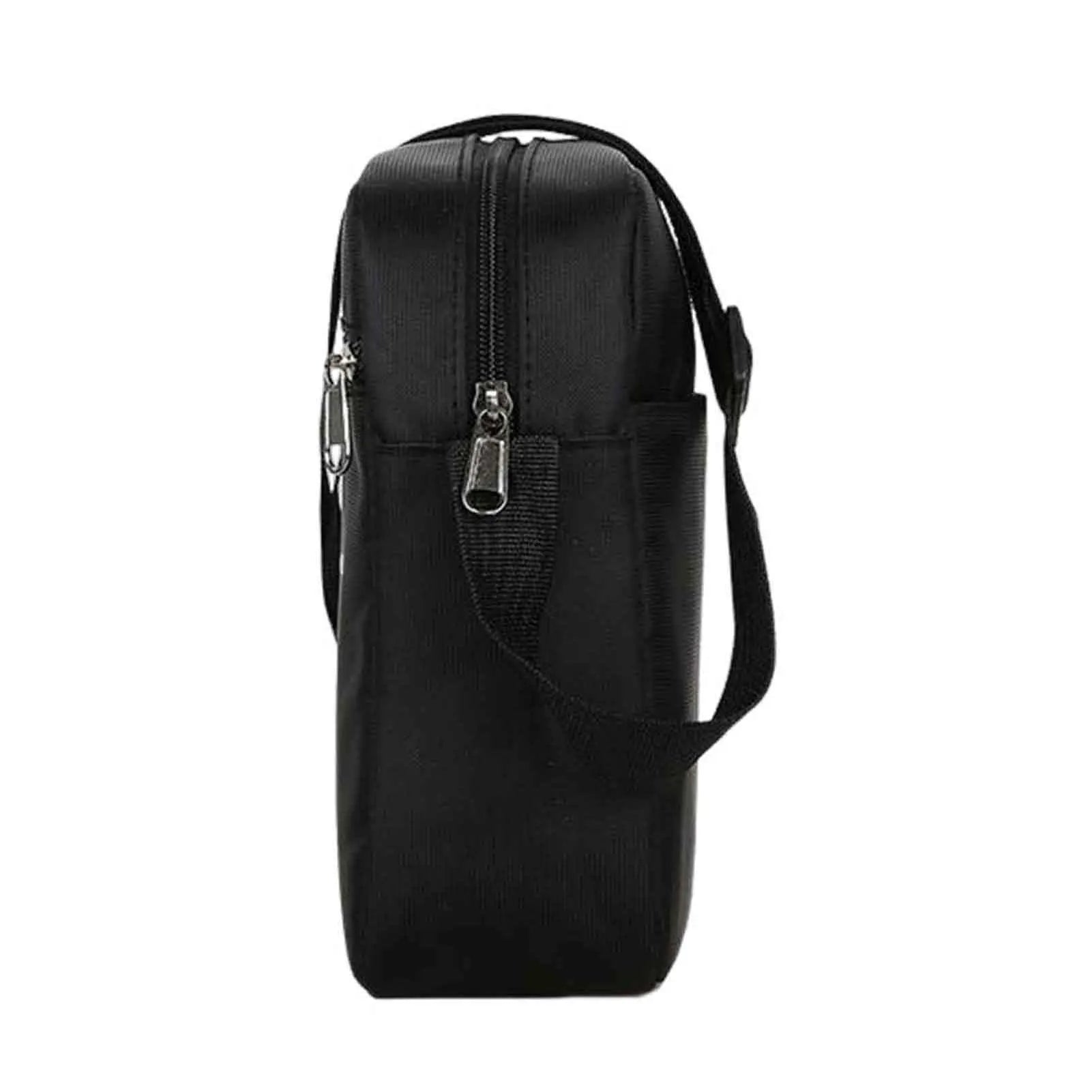 Casual Shoulder Bag for Men Bag Capacity Lightweight Material Side Sling Bag Suitable for Friend Family Neighbors Gift Peaceful Pleasures Health and Wellness Pure color