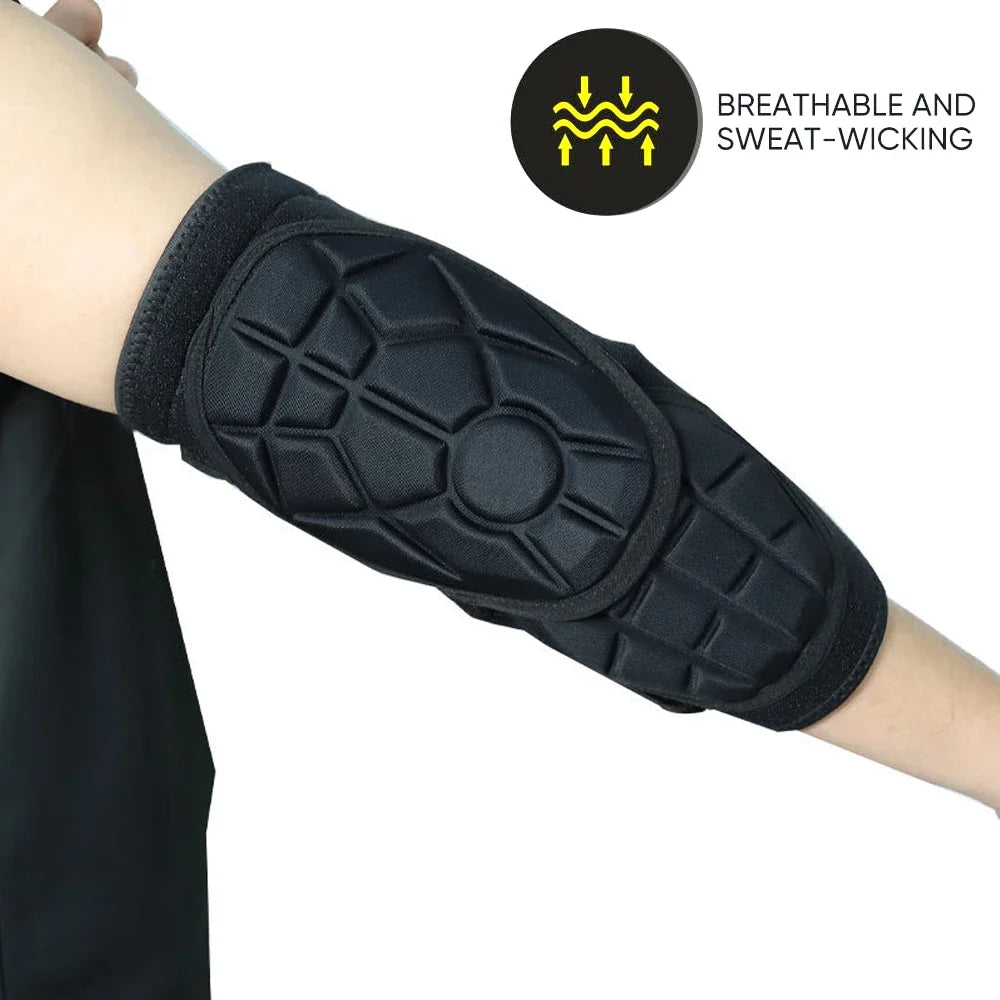 Baseball Elbow Guard for Youth & Adult - Arm Brace for Batting, Softball Impact Protection - Adjustable Forearm Sleeve Support Peaceful Pleasures Health and Wellness