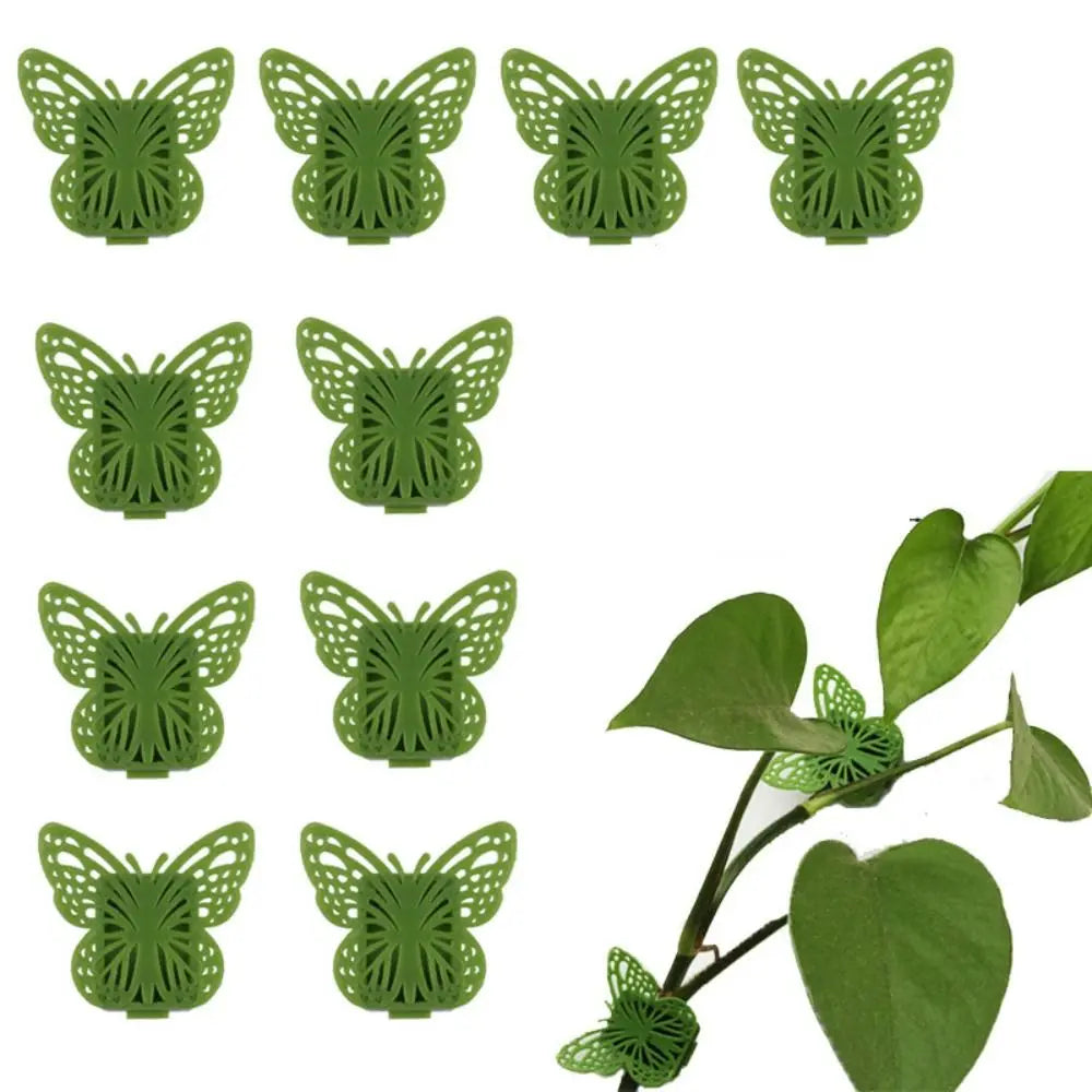 Butterfly Plant Climbing Clips | Wall Vine & Flower Support 10pk