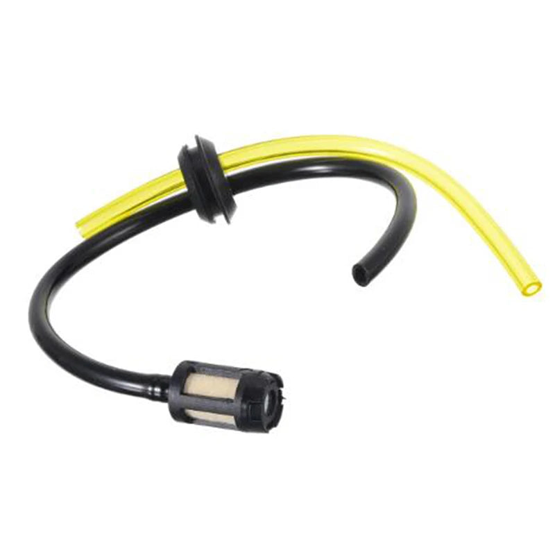 Universal Grass Trimmer Fuel Line Oil Pipe Filter Kit Lawn Mower Petrol Gas Hose Brush Cutter Spare Parts Peaceful Pleasures Health and Wellness 3Pcs black L