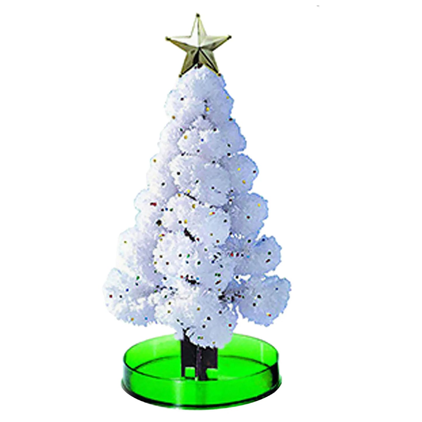 Magic Growing Crystal Christmas Tree – Science Toy & Decor