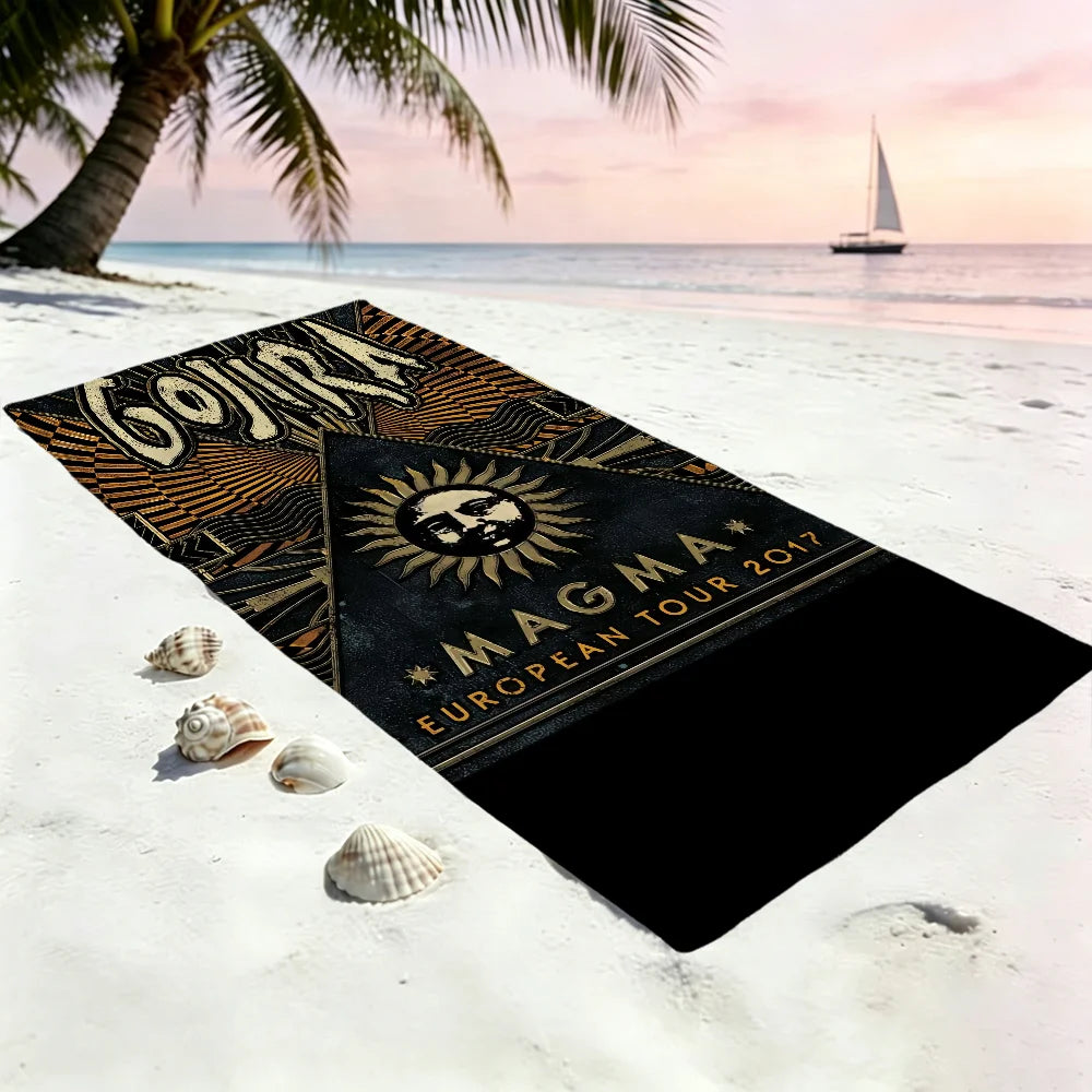 Quick-Dry Microfiber Beach Towel | Pool Travel Gym Camping