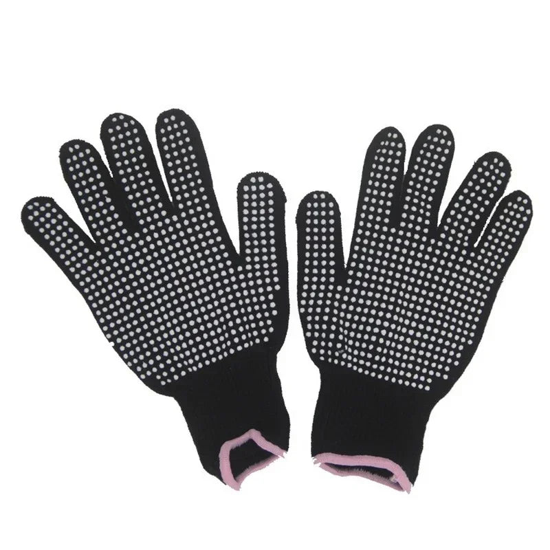 6-Pack Heat Resistant Gloves for Hair Styling – Curling & Flat Iron Hair Styling Gloves Peaceful Pleasures Health and Wellness