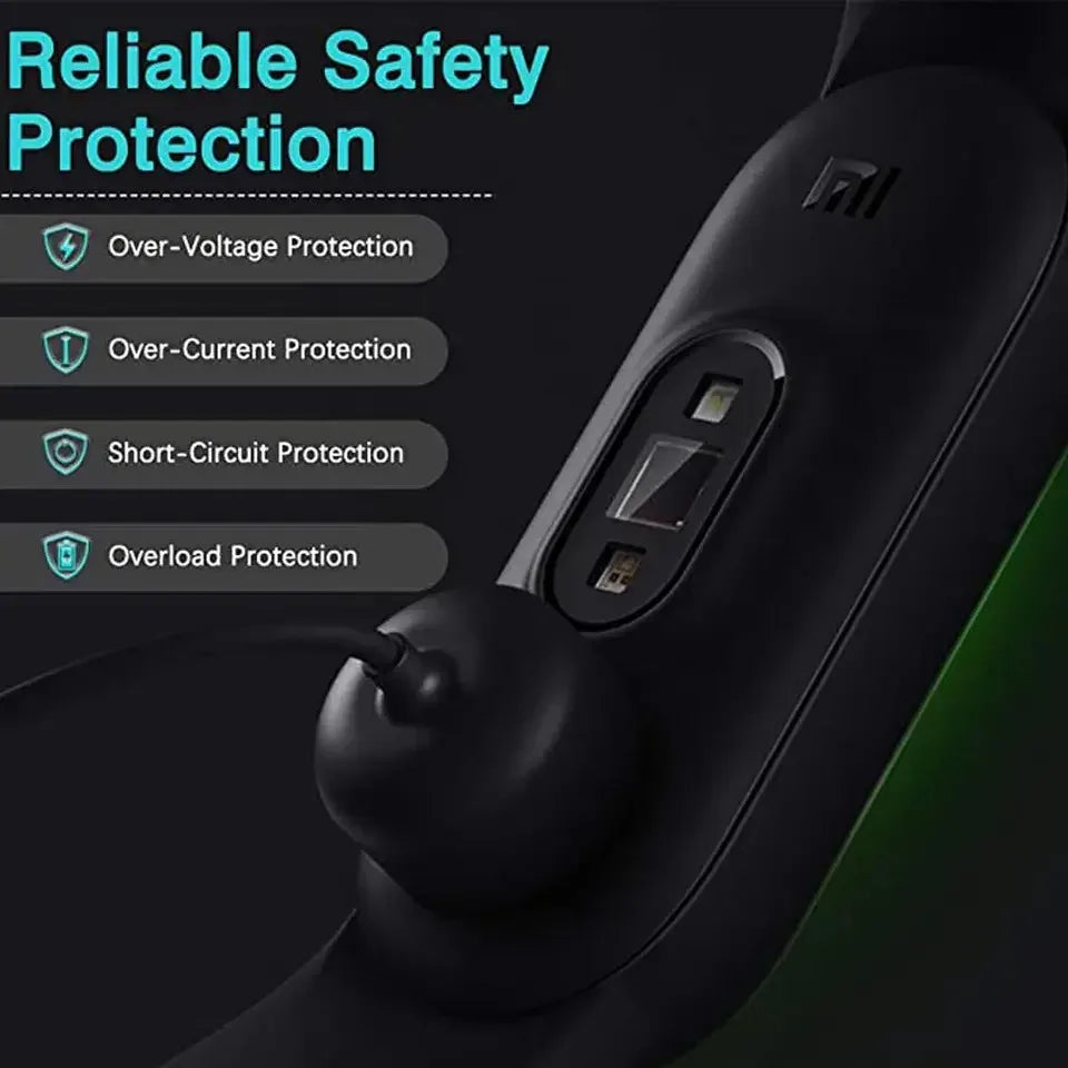 Magnetic USB Charger for Xiaomi Mi Band 5, 6 & 7 Peaceful Pleasures Health and Wellness