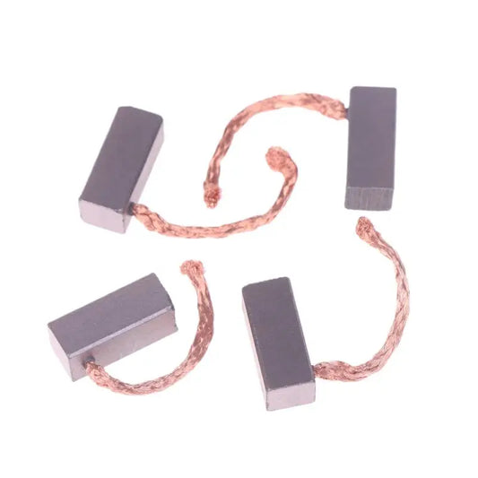 4Pcs 8*8*19mm Motor Carbon Brushes Set Electric Motor Replacement DC Motor Carbon Brush DIY Hardware Accessories Peaceful Pleasures Health and Wellness