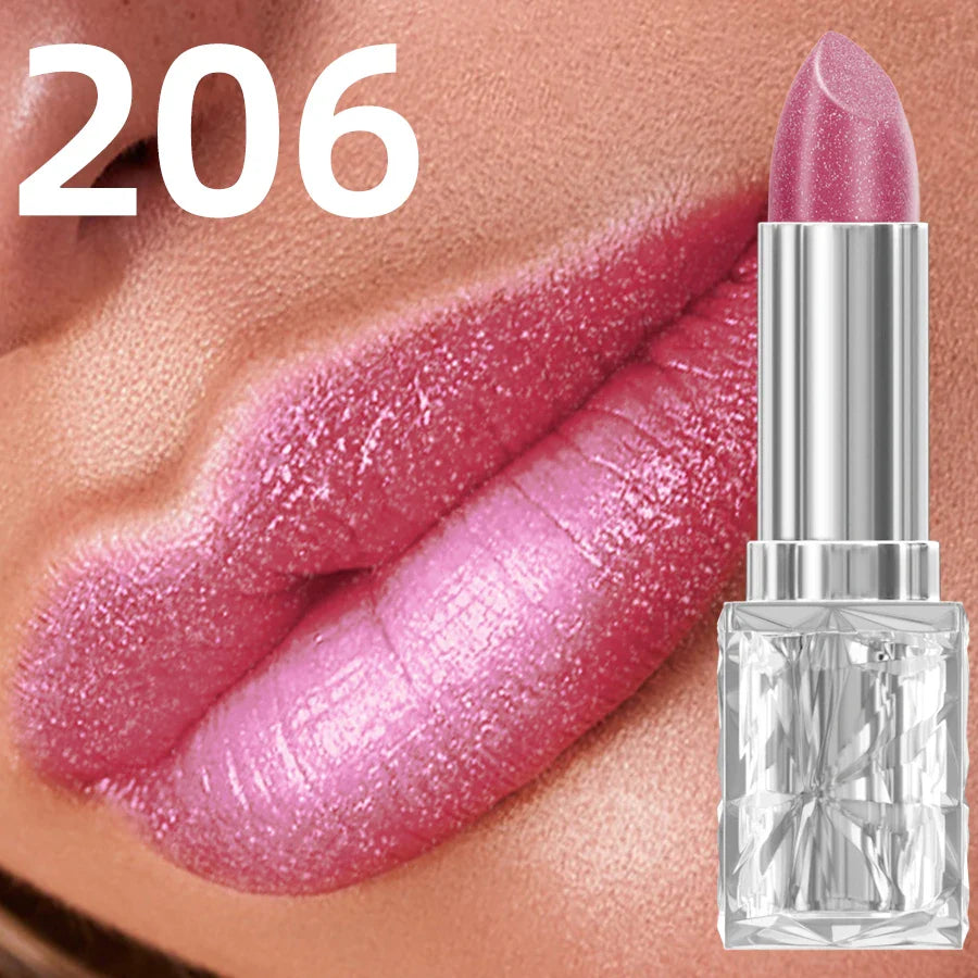 FUNPARK Metallic Glitter Lipstick – 7 Shades | Hydrating Finish