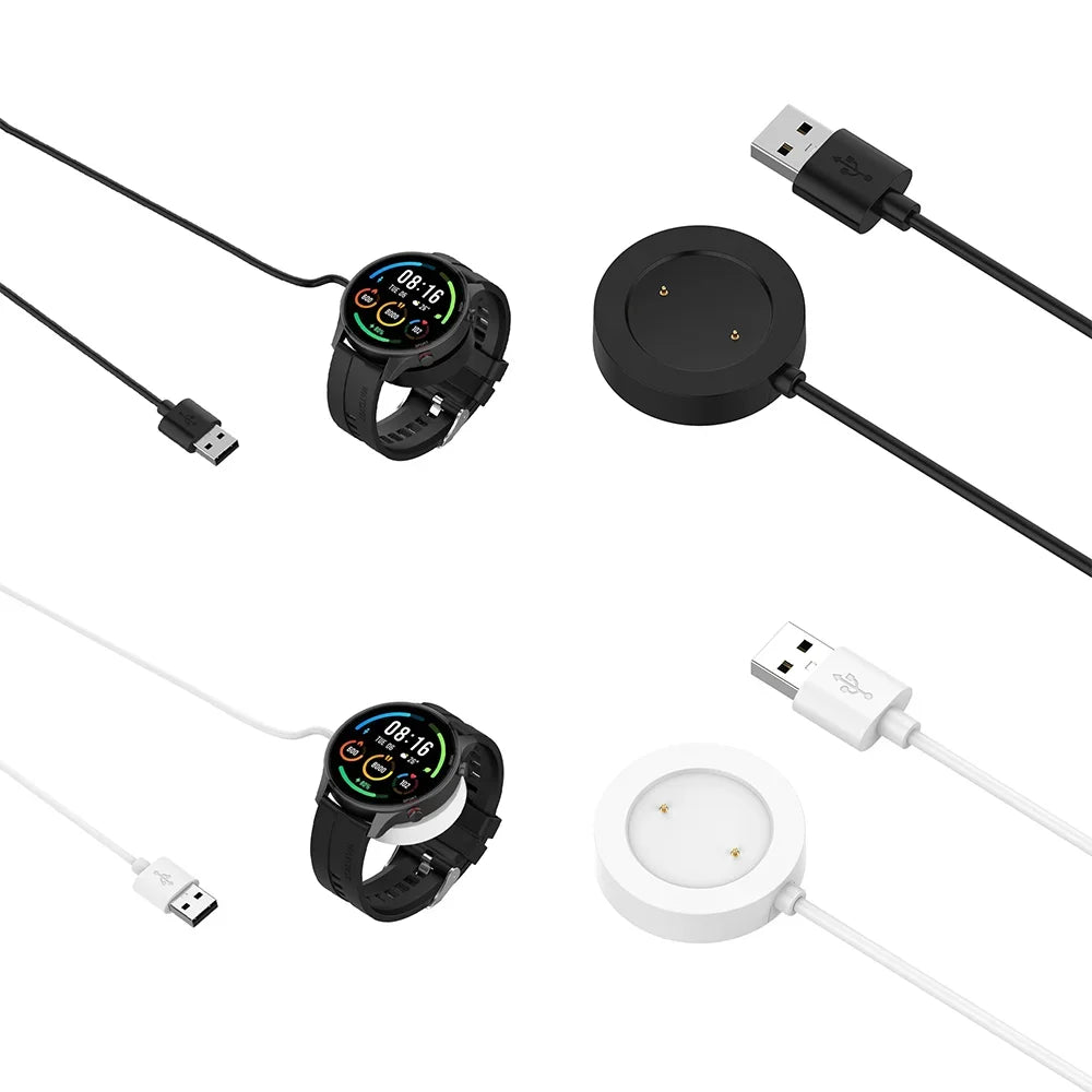 USB Charger Cable For Xiaomi Mi Watch S1 Active SmartWatch Fast Charging Power Cable Adapter For Xiaomi Watch S1 Active Charger Peaceful Pleasures Health and Wellness