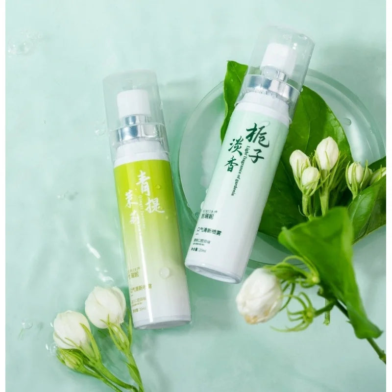 2pcs 20mlGreen Jasmine Flavor Oral Spray, Fresh Breath Spray, Floral and Fruity Scented Oral Spray Peaceful Pleasures Health and Wellness
