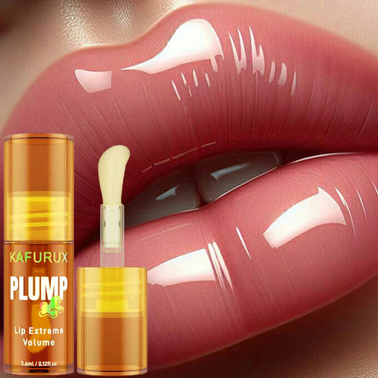 KAFURUX Lip Plumping Oil Gloss – Volumizing Moisturizing Serum Lip Plumping Gloss Oasis Select