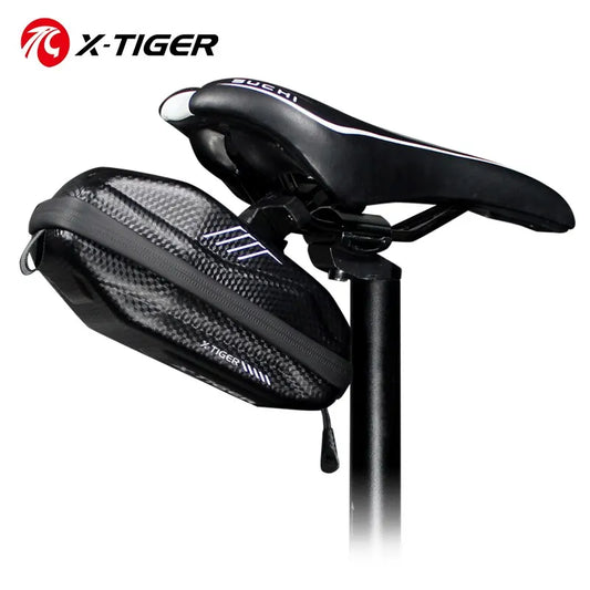 X-TIGER Large Rainproof Bike Saddle Bag – MTB Seatpost Bag Bike Saddle Bag Oasis Select