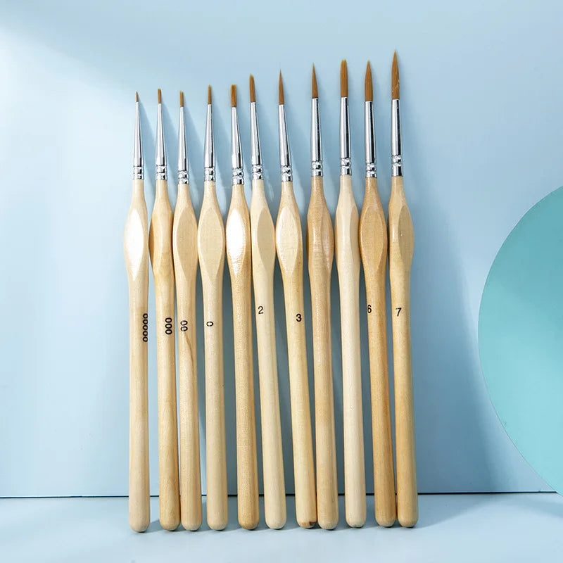Dry Brushes Model Painting Domed Tip Drybrush Fine Detailing Scale