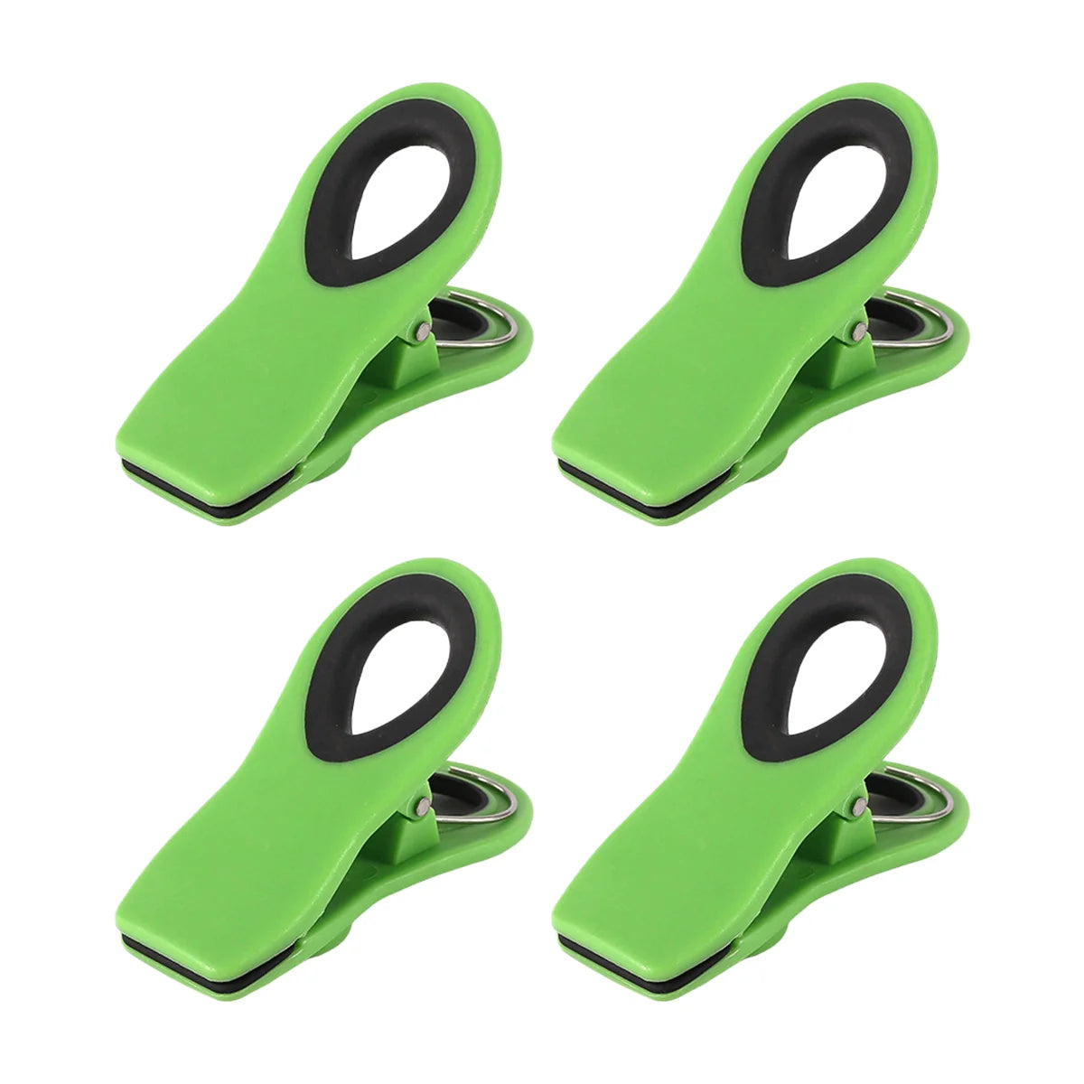 4/6/10 Pack Chip Clips, Magnetic Bag Clips with Air Tight Seal for Food Storage, Multicolor Peaceful Pleasures Health and Wellness 4pcs Green