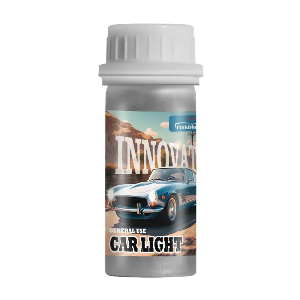 Polish Headlight Chemical Polishing Kit Headlight Liquid Polymer Repair Fluid Headlights Car Headlight Restoration Motorcycle Peaceful Pleasures Health and Wellness 100ml