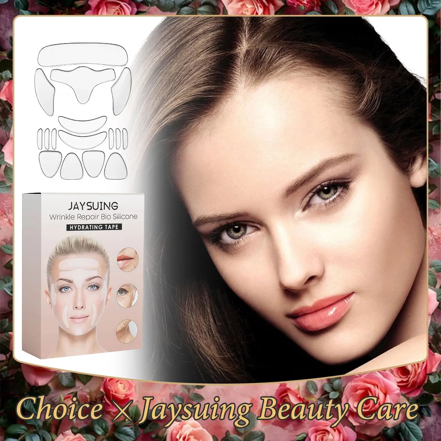 Silicone Anti-Wrinkle Firming Patches – Forehead & Crow's Feet