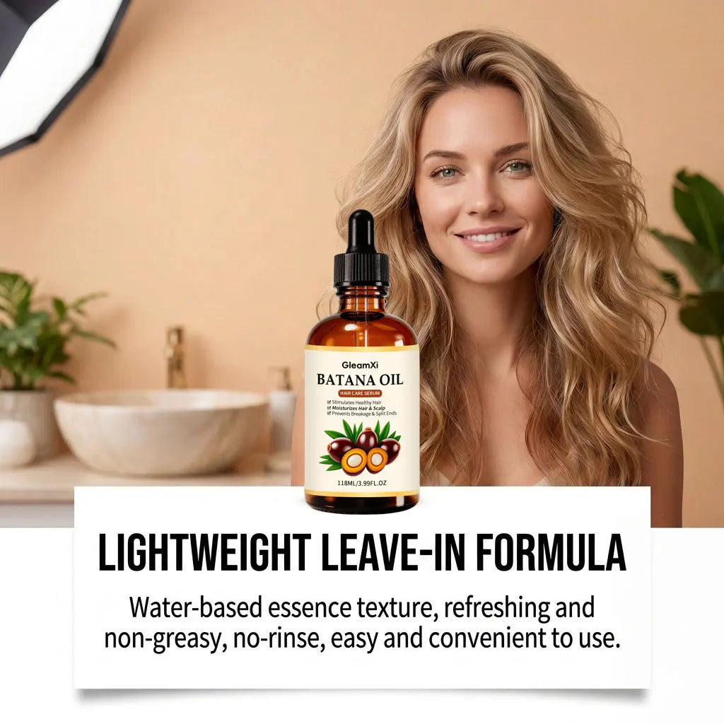 Gleamxi Batana Hair Growth Oil – Repair, Nourish & Reduce Loss
