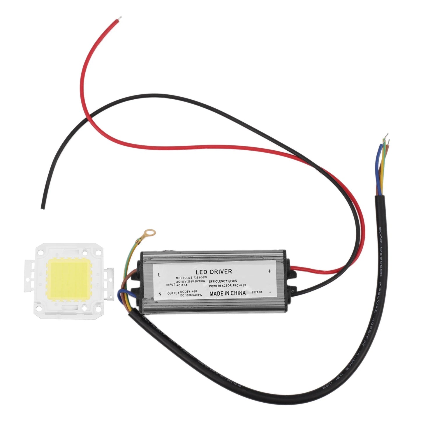 10x 50W LED Driver IP67 Waterproof + 50W LED Chip DIY Kit Peaceful Pleasures Health and Wellness NONE
