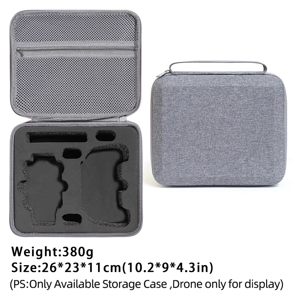 For FIMI Mini 3 Organizer Case For Mini3 Portable Bag Handbag Accessories Peaceful Pleasures Health and Wellness Gray Black