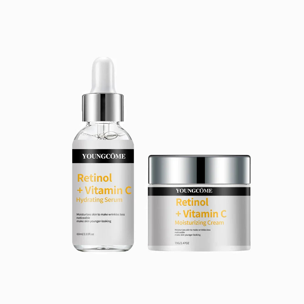 YOUNGCOME Retinol & Vitamin C Hydrating Face Serum Cream