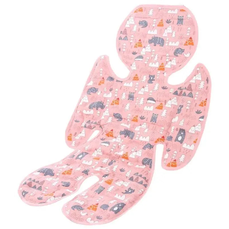 Baby Cooling Seat Pad – Breathable Cotton for Prams & Car Seats
