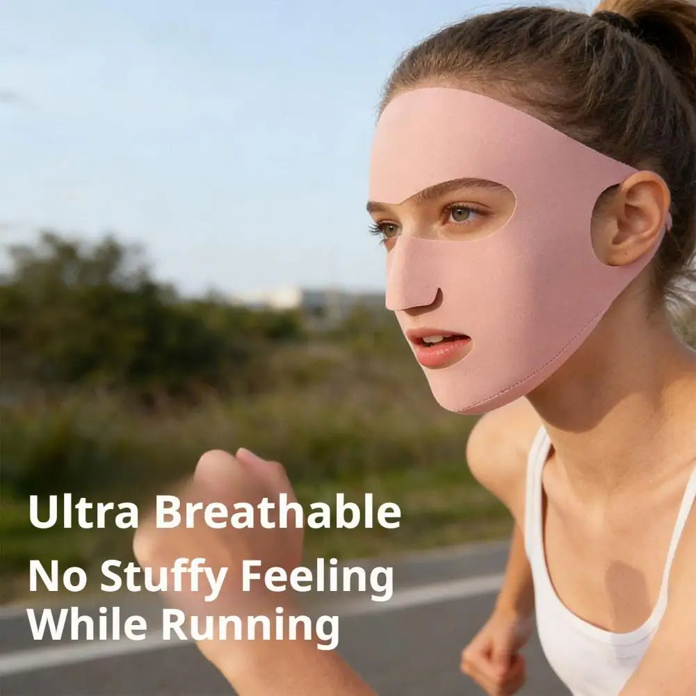 Women's Full Face Sunscreen Mask for Summer UV Protection Peaceful Pleasures Health and Wellness