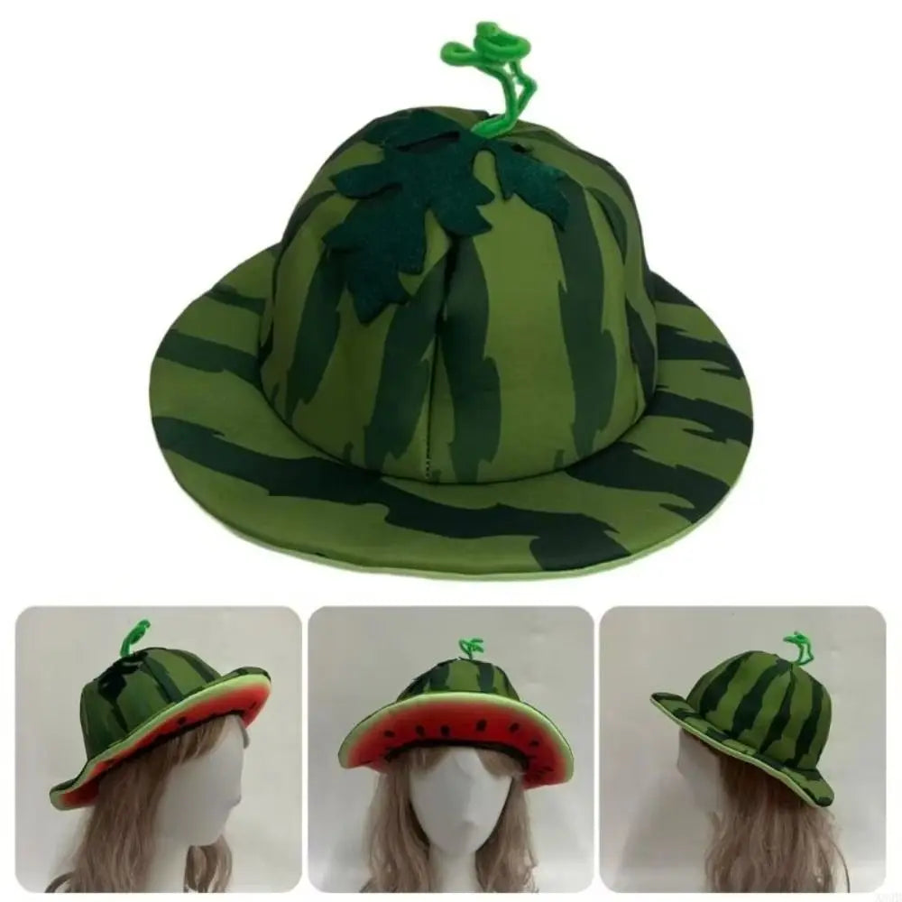 Watermelon Bucket Hat – Funny Wide Brim Sun Hat | All Ages