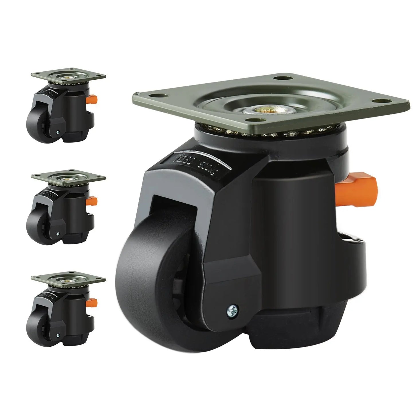 Heavy Duty Swivel Caster Wheels – Height Adjustable Workbench