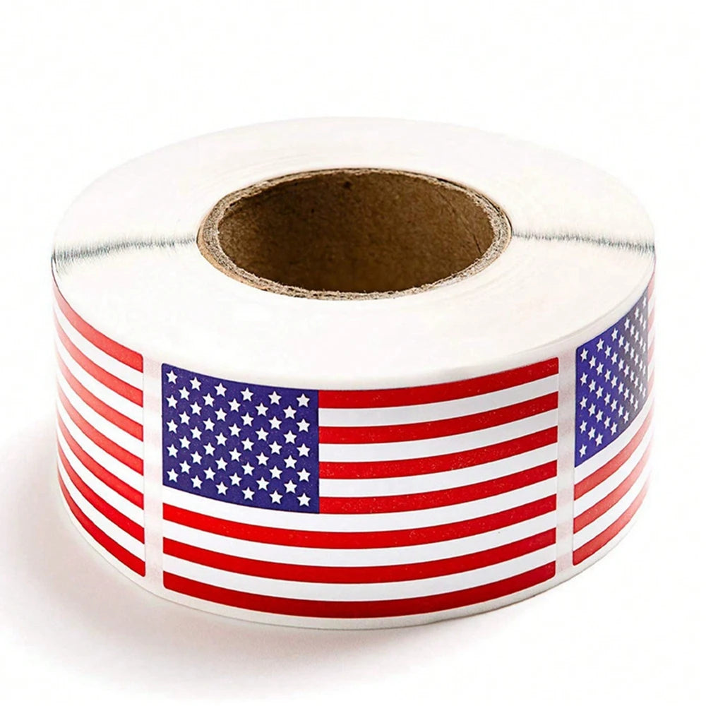 250 Pcs USA Patriotic Sticker For Notebooks Cards And Scrapbooking Office Stationery Sticker Stickers Peaceful Pleasures Health and Wellness