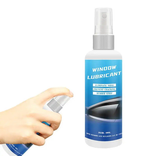 100ml Car Silicone Spray Lubricant Rubber Door Strip Softening Lubricant Vehicle Prevent Adhesion Lubricant Tools Silicone Spray Peaceful Pleasures Health and Wellness Default Title