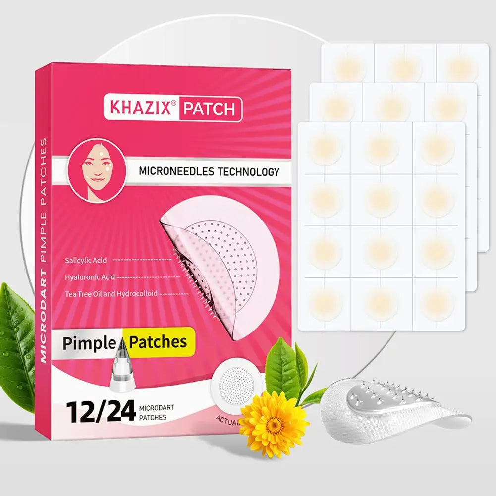 Hydrocolloid Acne Patches – Invisible Waterproof Spot Covers