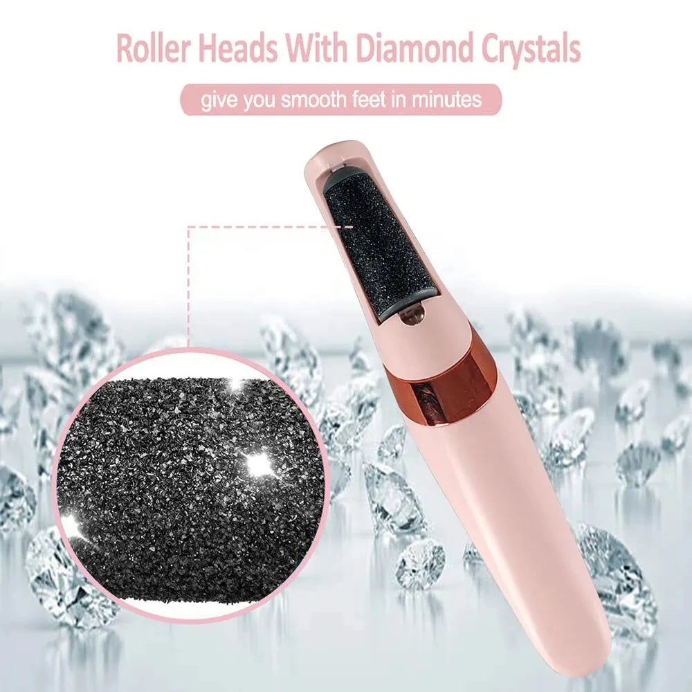 Cordless Electric Callus Remover & Foot File | Smooth Heels