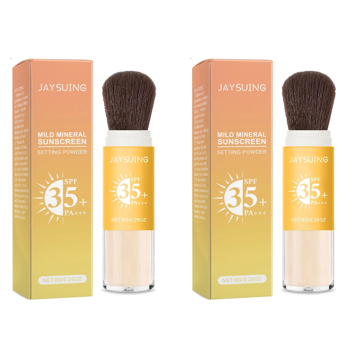 SPF35+ Sunscreen Loose Powder – Matte Oil Control & UV Shield
