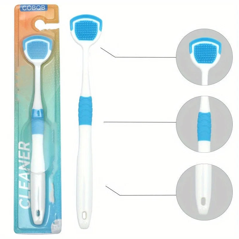 HygieneProCleanTongue Coating Scraper - Fresh Breath，Promote Oral Health，Gentle and Effective Cleaning Tools，Non-Slip Design，Ran Peaceful Pleasures Health and Wellness