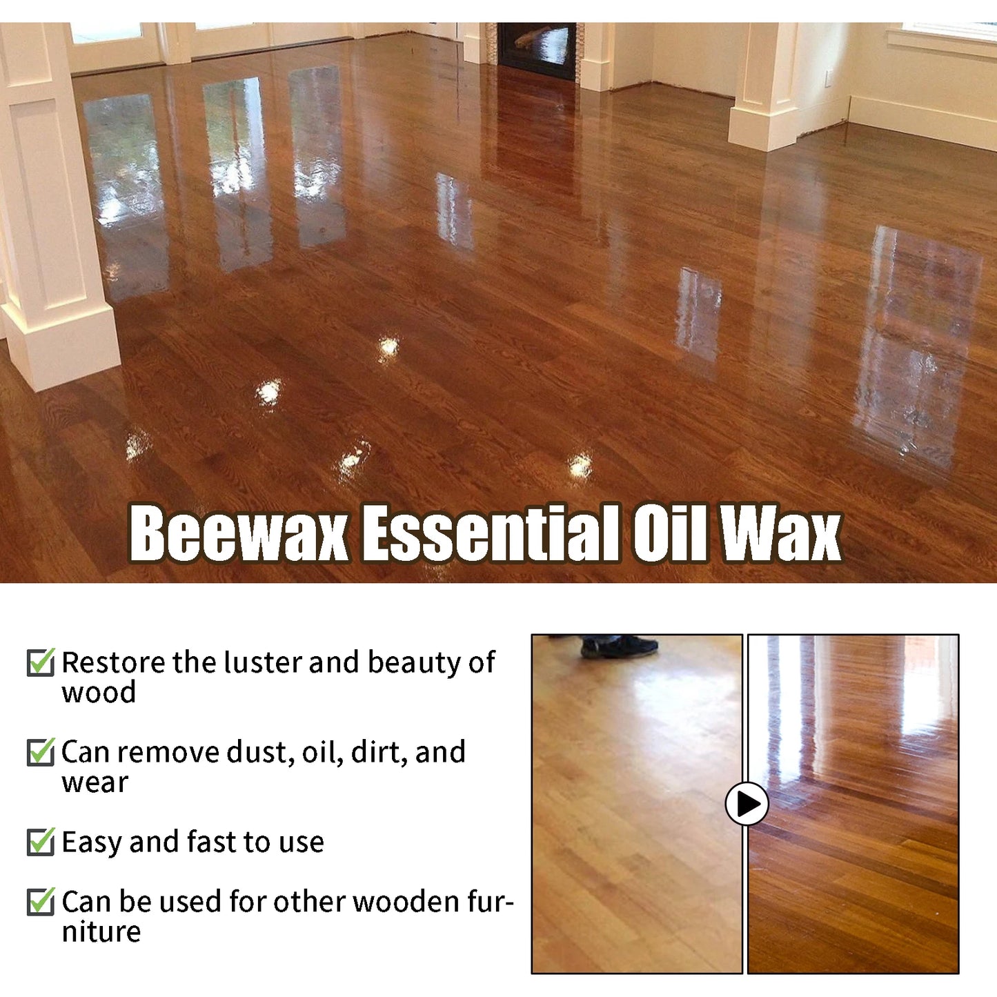 Wood Furniture Polish Spray – Waterproof, Scratch Repair & Restore