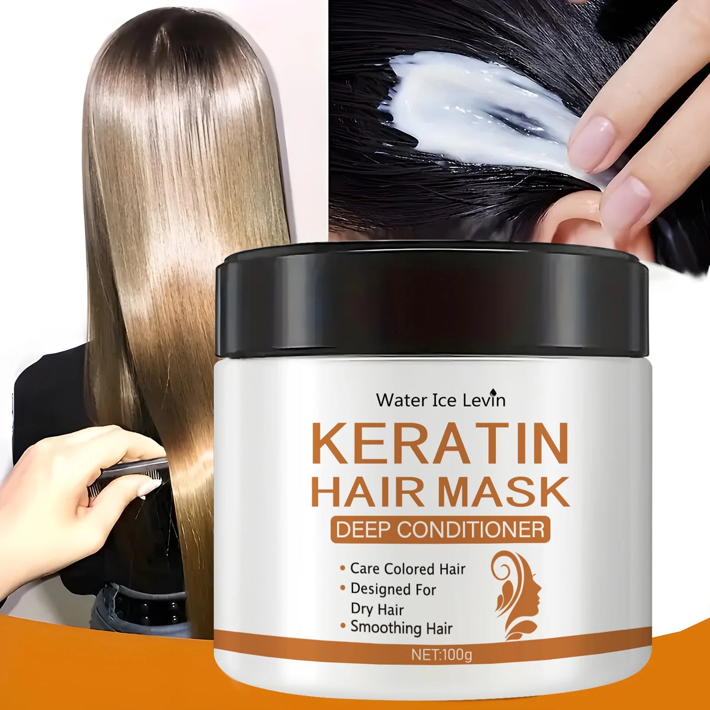 Keratin Hair Mask – Deep Conditioning for Dry, Damaged Hair