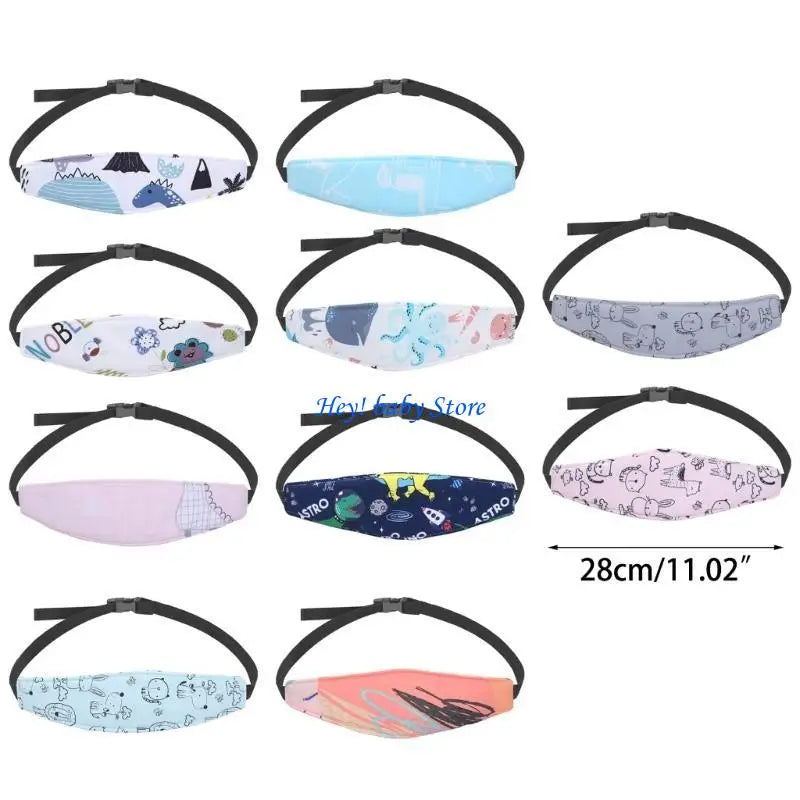 Baby Toddler Car Seat Head Support Safety Pillow with Strap