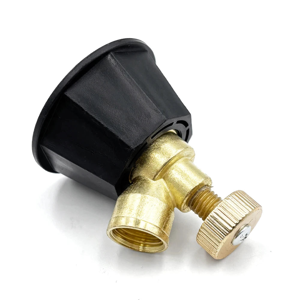 1PCS Brass/Alloy Nozzle Agricultural Atomization Adjustable Nozzle Black Whirlwind Agricultural sprinkler Head Garden Tool Peaceful Pleasures Health and Wellness Brass