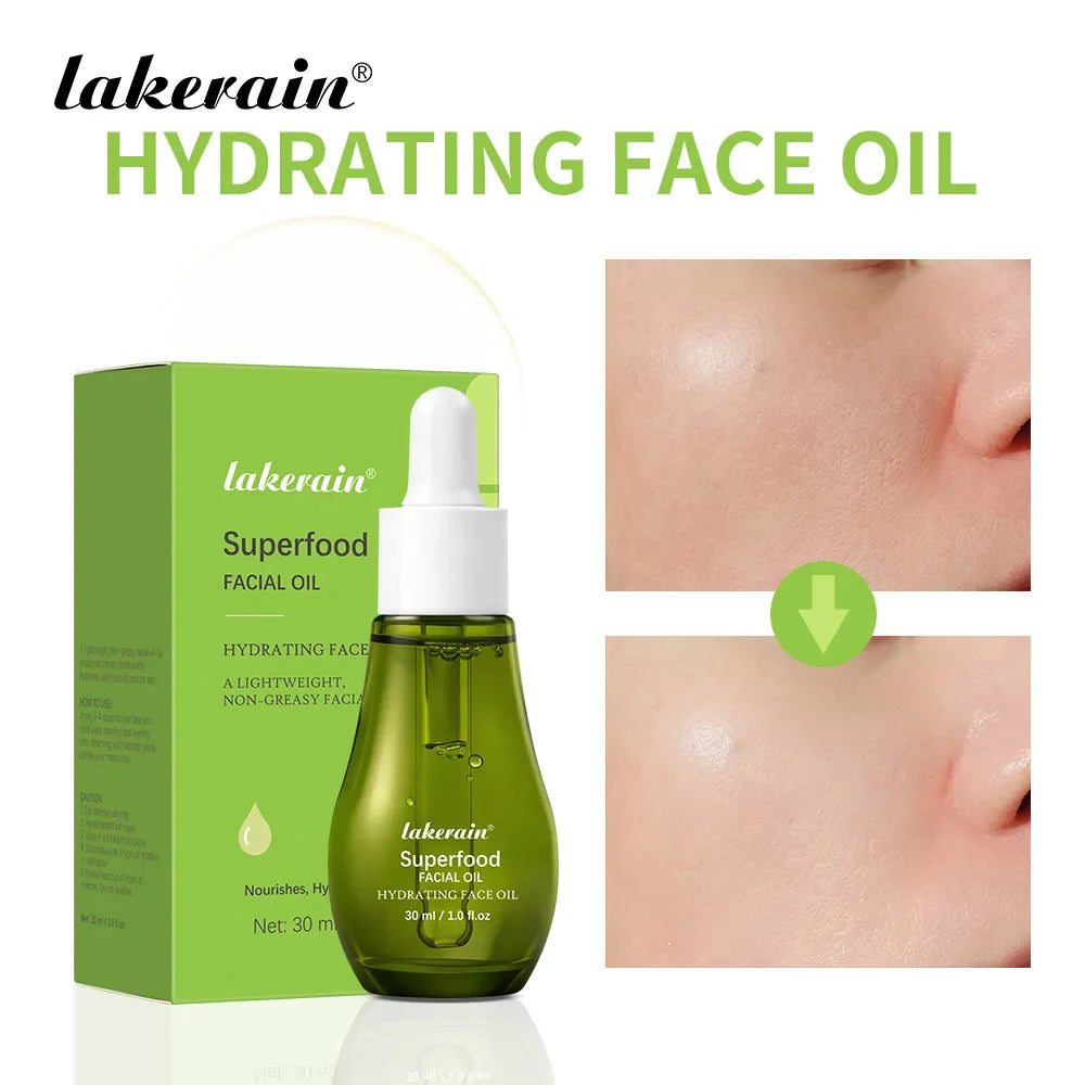Lakerain Hydrating Facial Oil – Lightweight Nourishing Serum 30ml