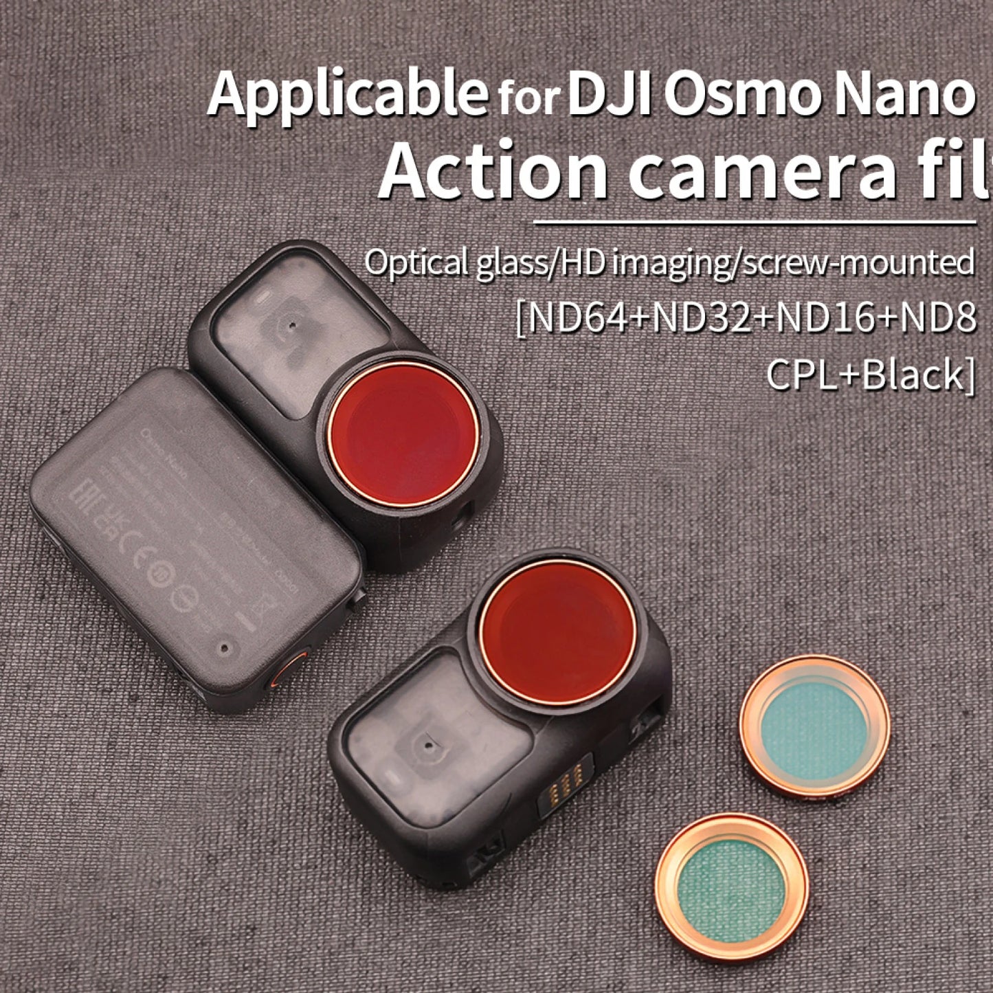 Camera Lens Filter For Dji Osmo Nano CPL Polarizing Protective ND8 ND16 ND32 ND64 1/4 Black Mist STAR NIGHT Camera Filter Peaceful Pleasures Health and Wellness