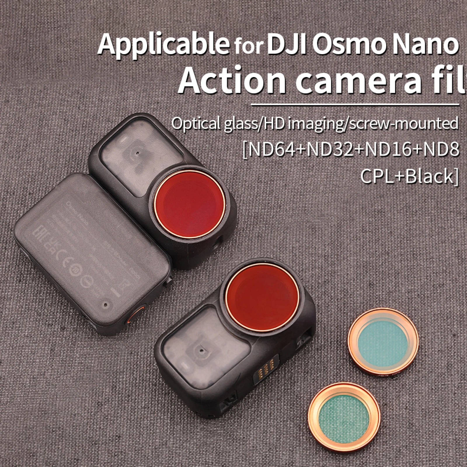 Camera Lens Filter For Dji Osmo Nano CPL Polarizing Protective ND8 ND16 ND32 ND64 1/4 Black Mist STAR NIGHT Camera Filter Peaceful Pleasures Health and Wellness